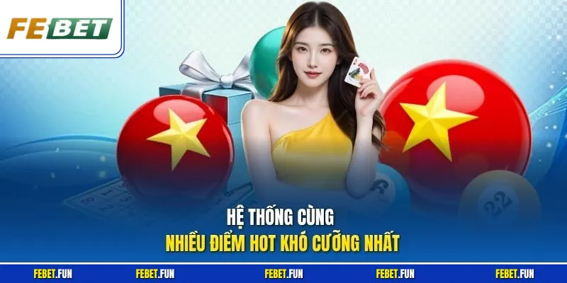 Hệ thống cùng nhiều điểm hot khó cưỡng nhất